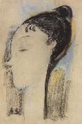 Amedeo Modigliani Beatrice Hastings (mk38) oil on canvas